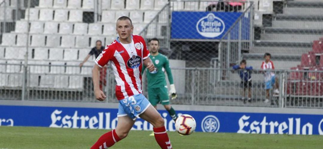 Kravets esta temporada ha jugado quince partidos de Liga Adelante y uno en Copa.