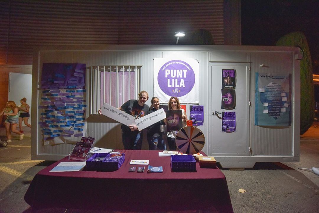 Punt Lila de la Festa Major de Palafrugell