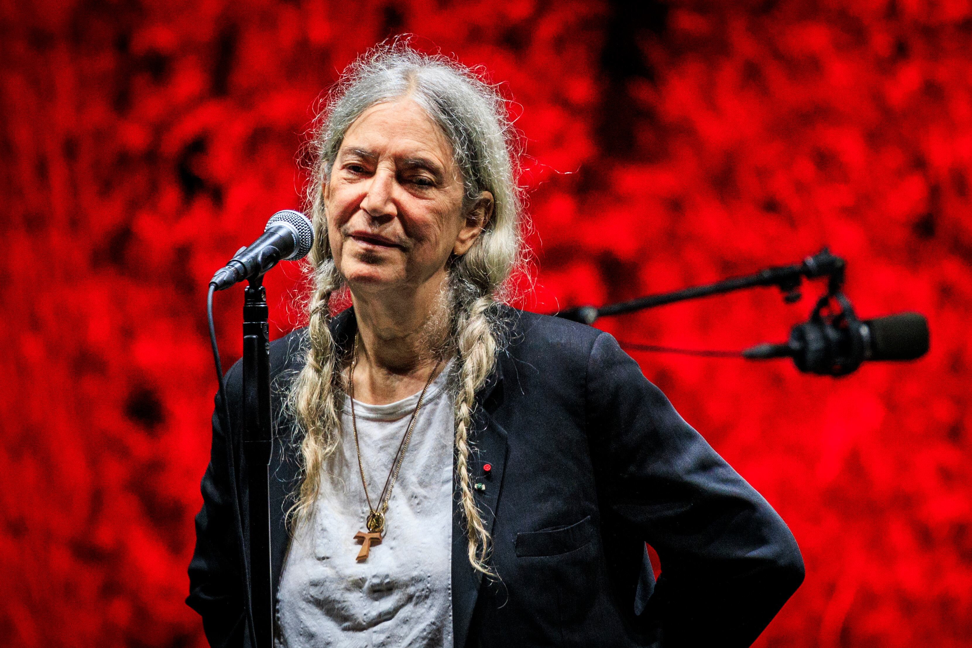 Patti Smith, durante su actuación en el Teatro de Generalife en Granada. (Photo by Per Ole Hagen/Redferns)