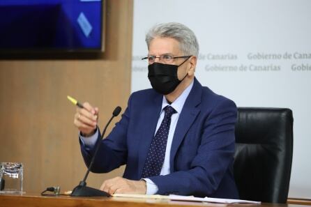 Julio Pérez es el portavoz del Gobierno de Canarias y también consejero de Seguridad del Ejecutivo de Ángel Víctor Torres