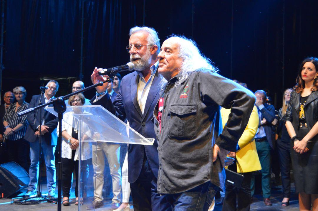 Ramos junto Juan Pablo Ordúñez