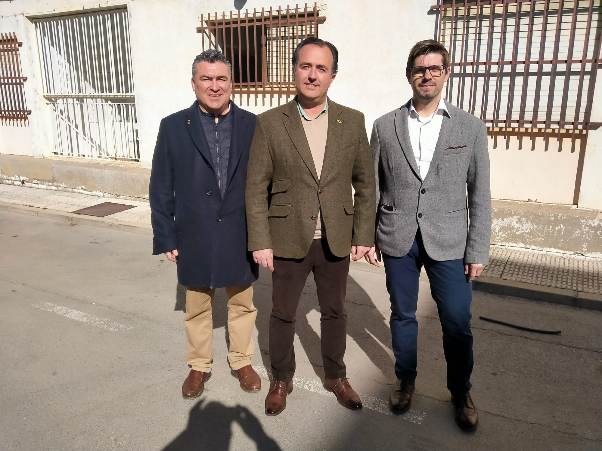 Jesus de la Huz, David Moreno y David Borja