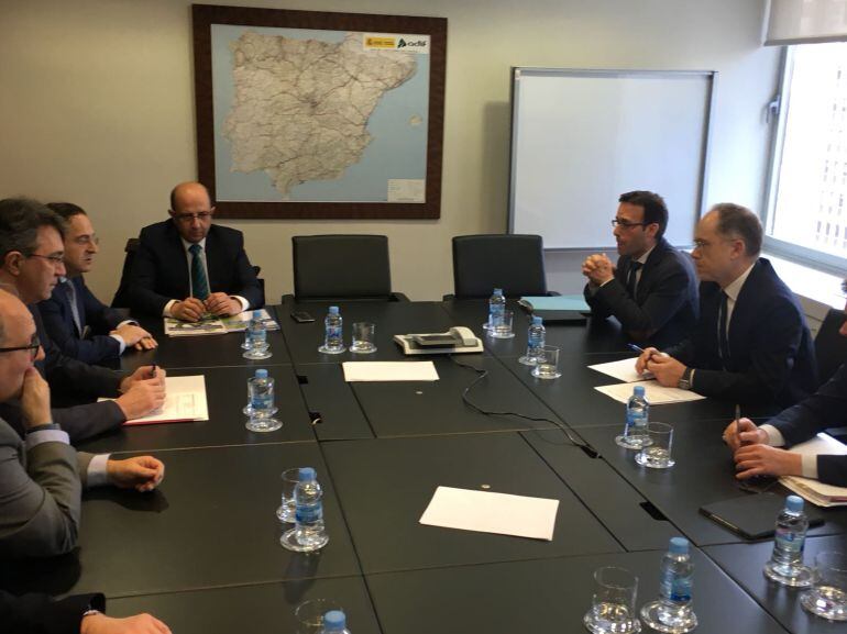 Reunión celebrada en el Adif