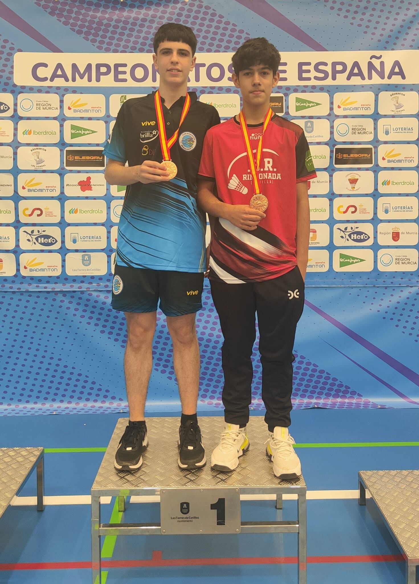 Víctor Béjar, medalla de bronce en el Campeonato de España Sub 15
