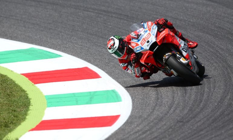 Jorge Lorenzo en Mugello. 