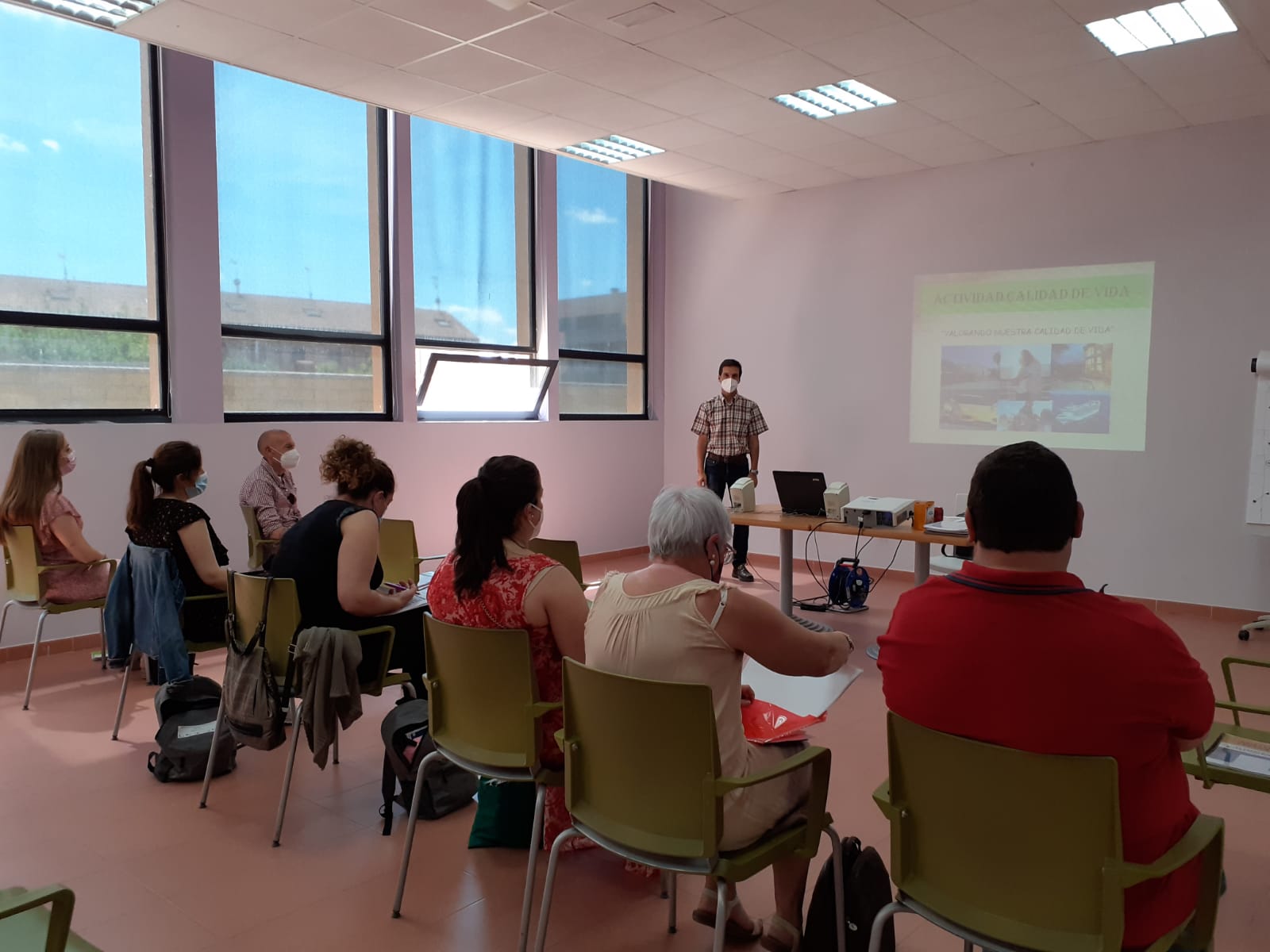 Participantes en la Formación de Asistente Personal en Medina del Campo convocada por Fundación Personas