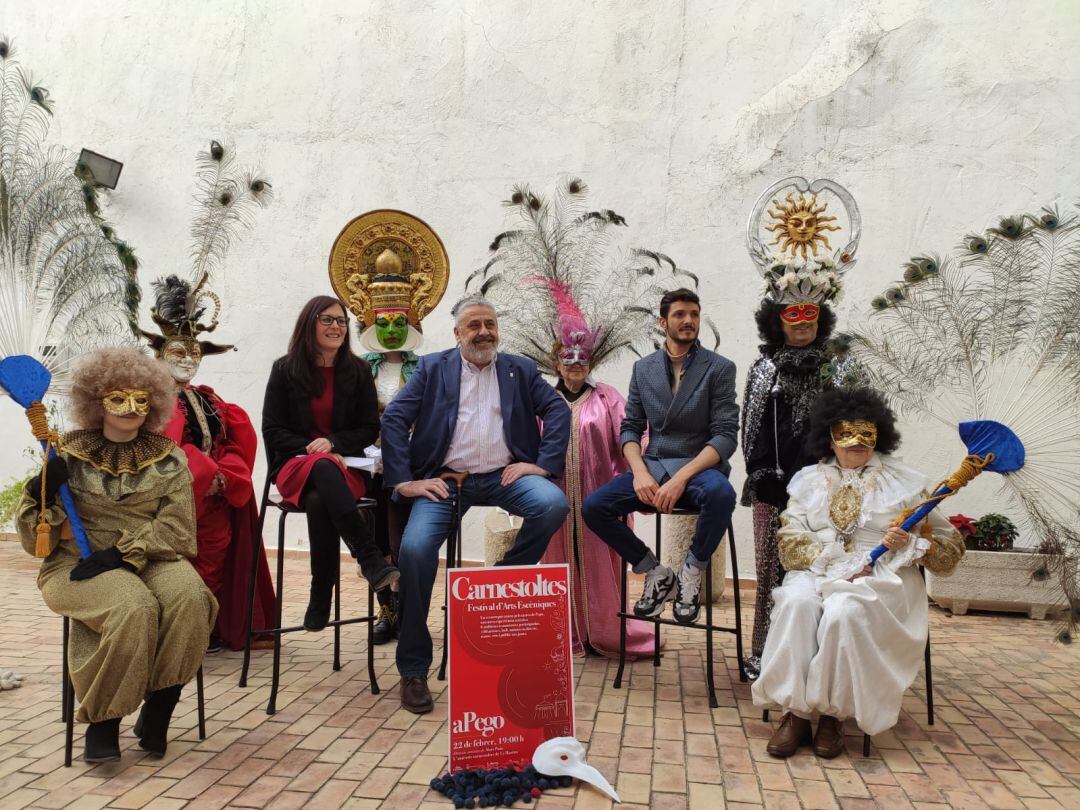 Presentación del Carnestoltes 2020 de Pego.