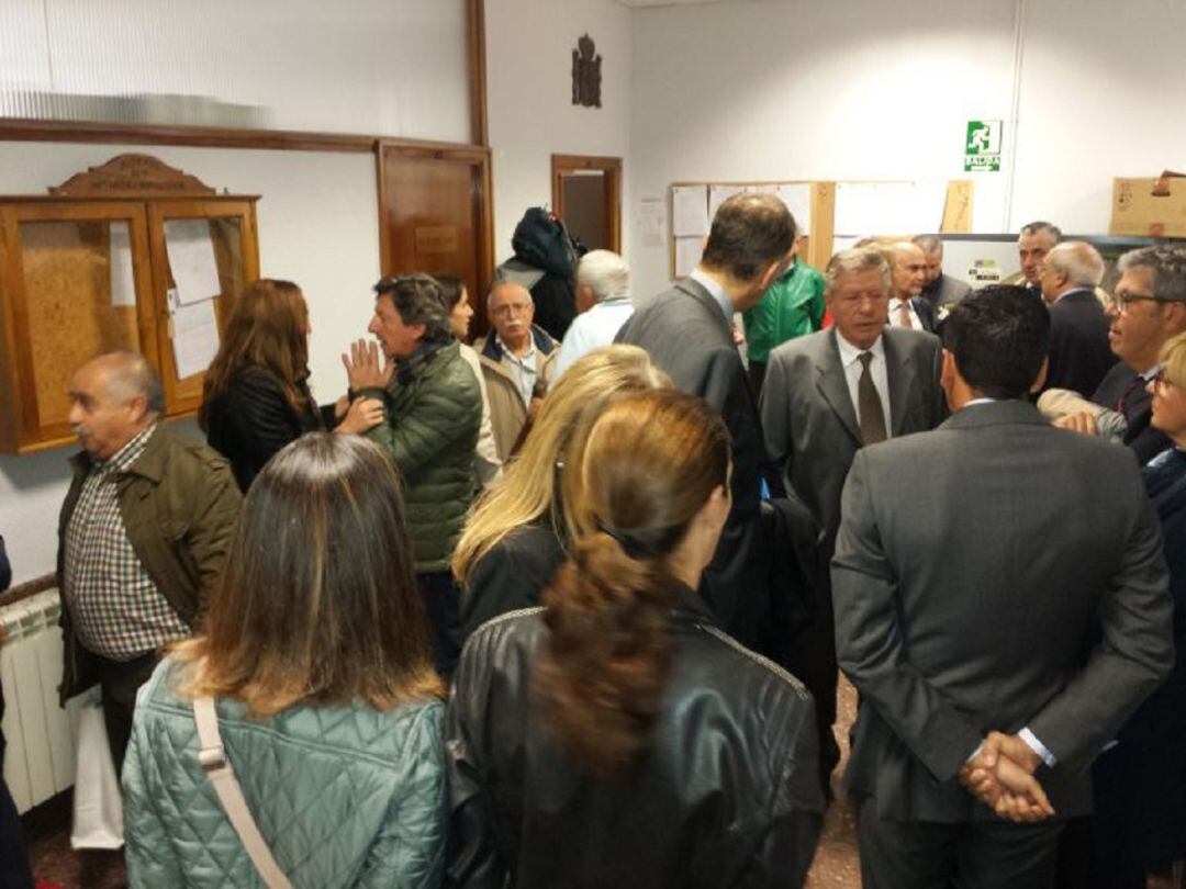 Imagen obtenida durante la celebración del juicio por la explosión de gas de la calle Gaspar Arroyo de Palencia