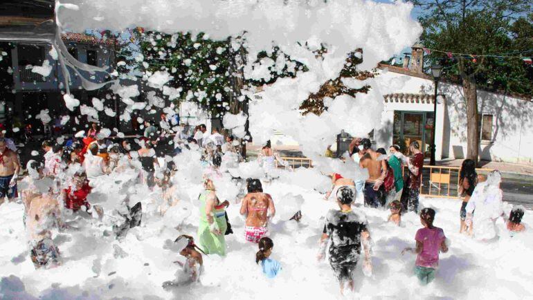 Fiesta de la espuma