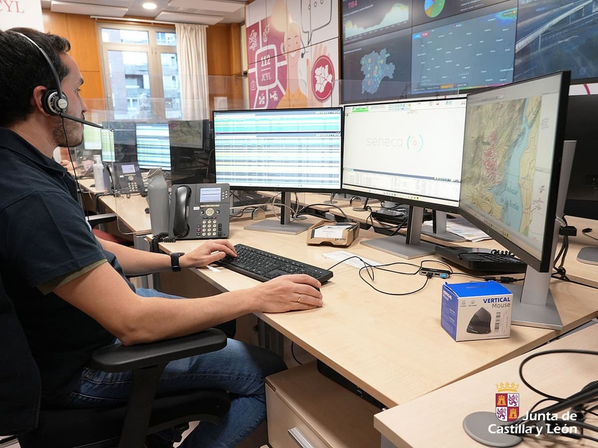 Colisión múltiple por un "repentino y fuerte granizo" en la A-601 en Aldeamayor, en Valladolid