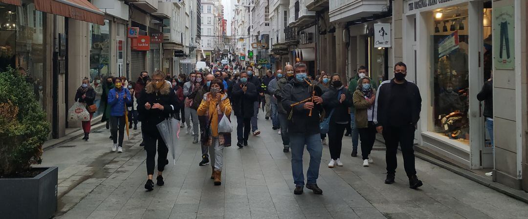 Protesta de los hosteleros