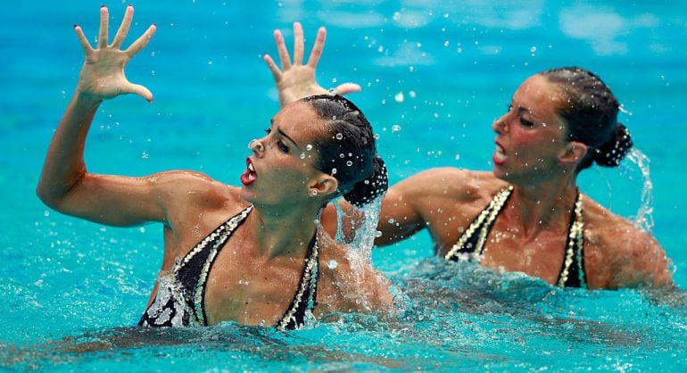 Ona Carbonell y Gemma Mengual, en los Juegos de Río 2016.