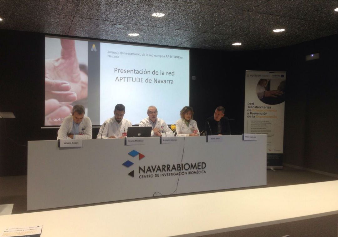 Presentación de la red europea APTITUDE en Navarra para prevenir la dependencia en la tercera edad y fomentar el envejecimiento activo