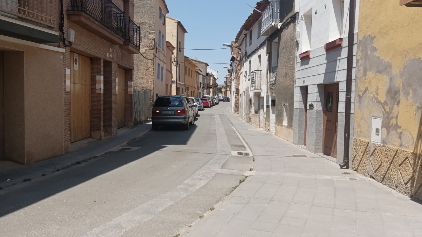 Calle Monzón, Binéfar.