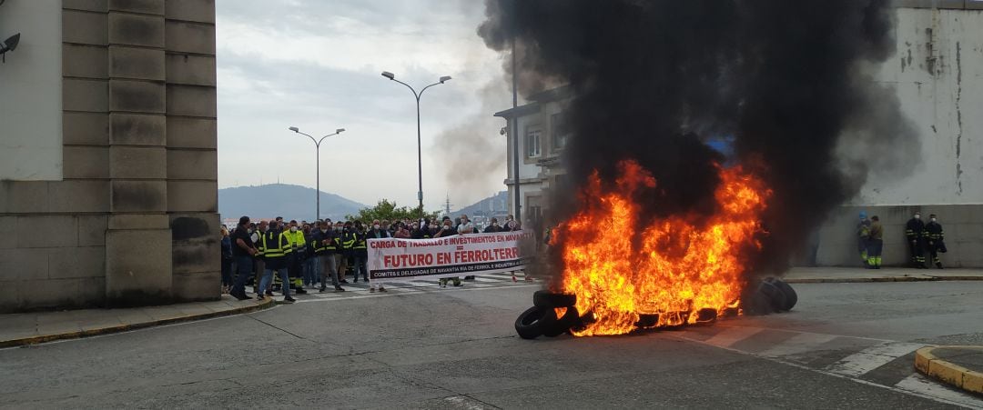 Concentración en Navantia Ferrol