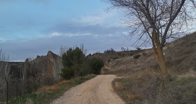 De camino al paraje de Donace.