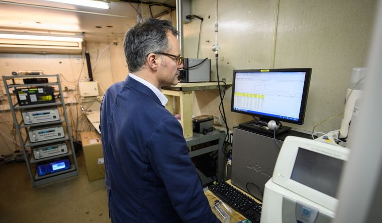 Un laboratorio de medición de calidad del aire