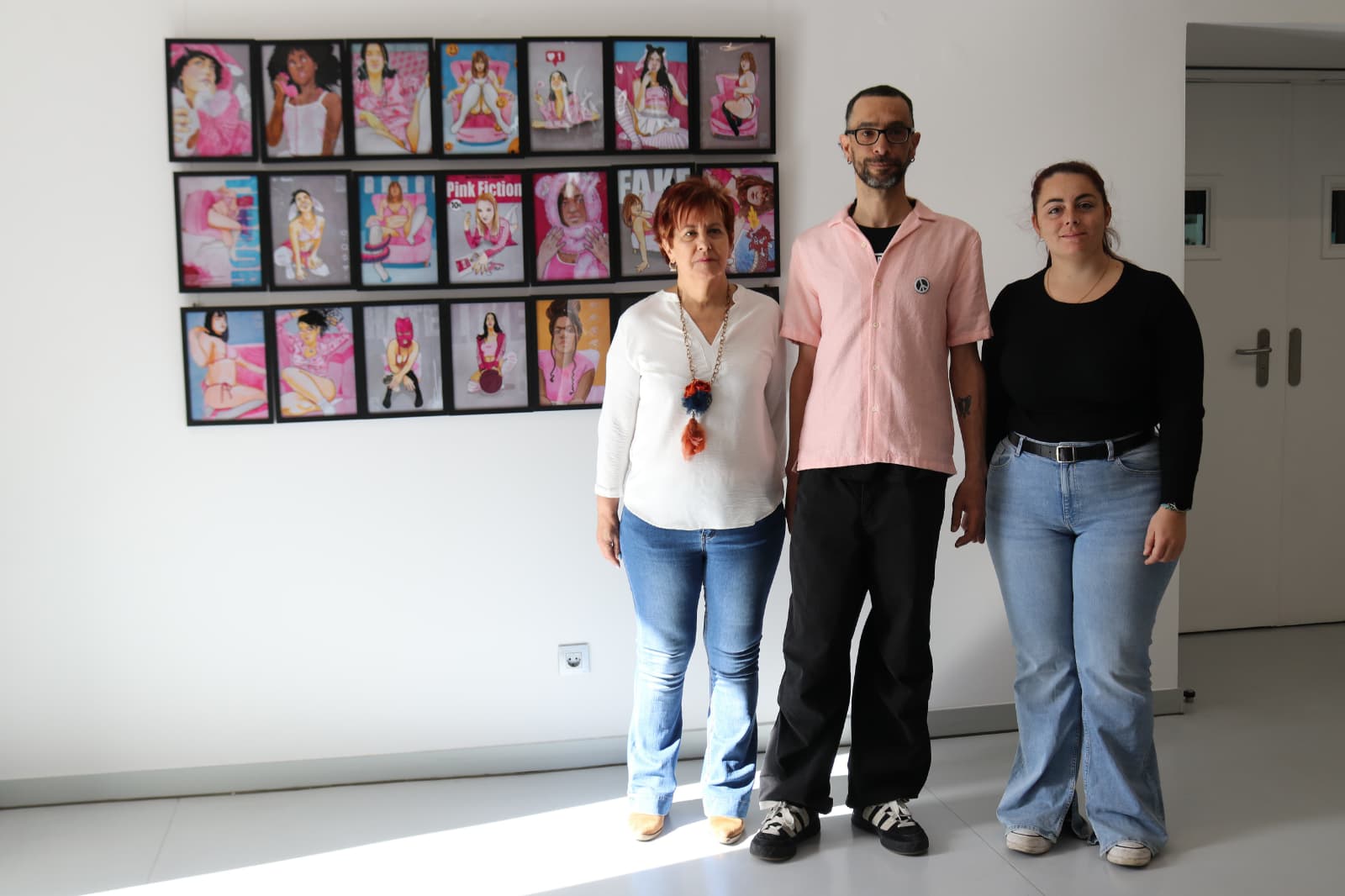 El artista palentino Fumantwo presenta ‘Pink Fiction’ en el Centro Cultural Lecrác