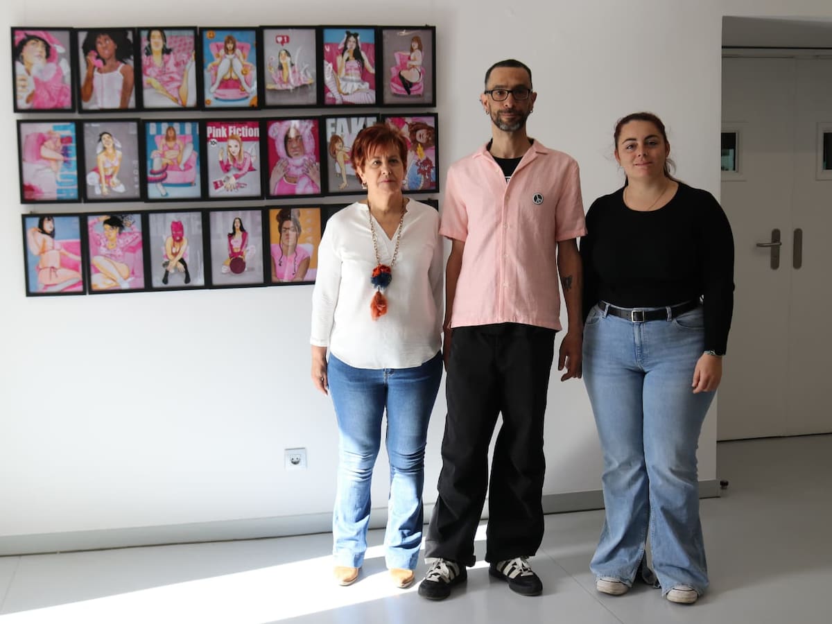 El artista palentino Fumantwo presenta ‘Pink Fiction’ en el Centro Cultural Lecrác