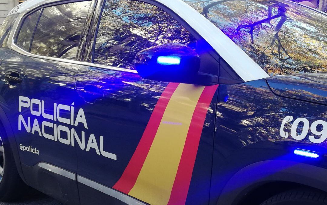 Un coche de la Policía Nacional.