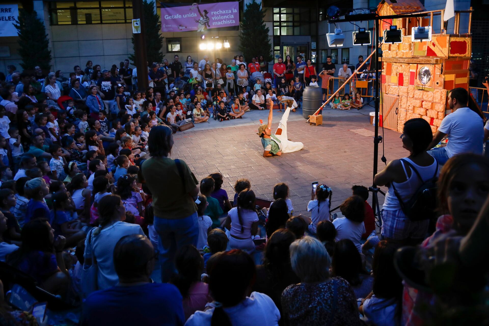 El QKFest de Getafe (imagen de archivo de 2022) llena de cultura diferentes espacios de la ciudad