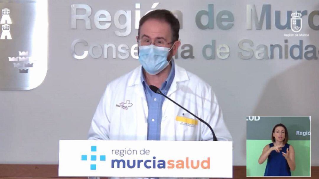 El portavoz del Comité Covid, Jaime Pérez  