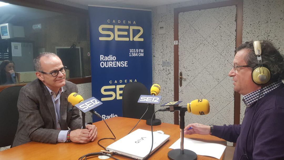 El alcalde de Ourense, Jesús Vázquez, en Hoy por Hoy Ourense