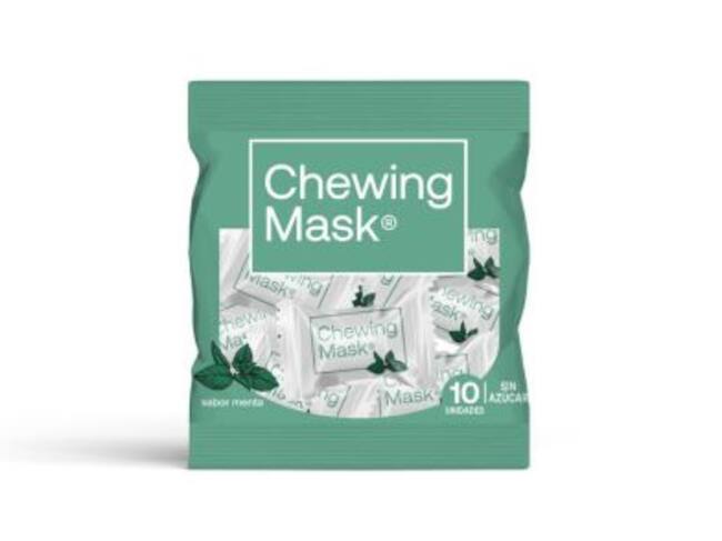 Formato de chicle anti Covid-19 ideado por un riojano.