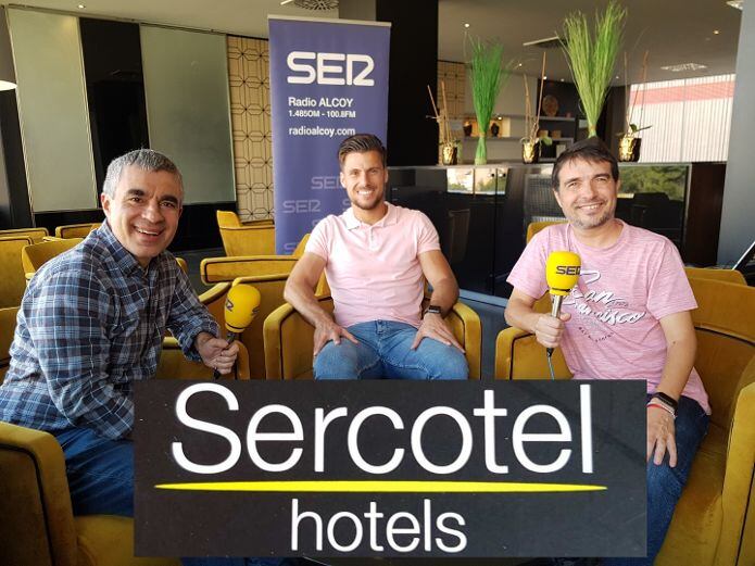 Pablo Carbonell en el hotel Sercotel Ciutat d´Alcoi