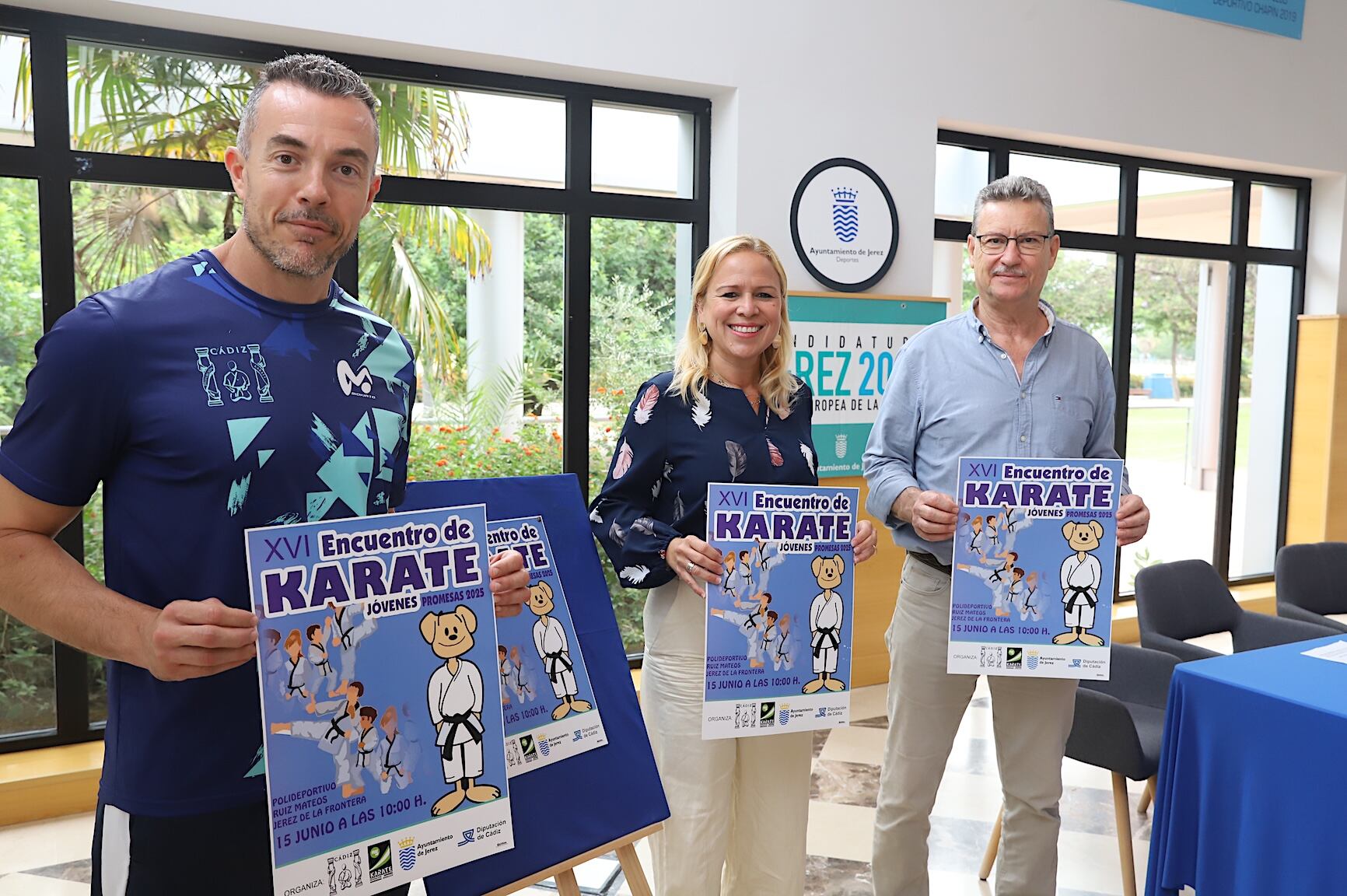 Presentación del encuentro de Promesas de karate