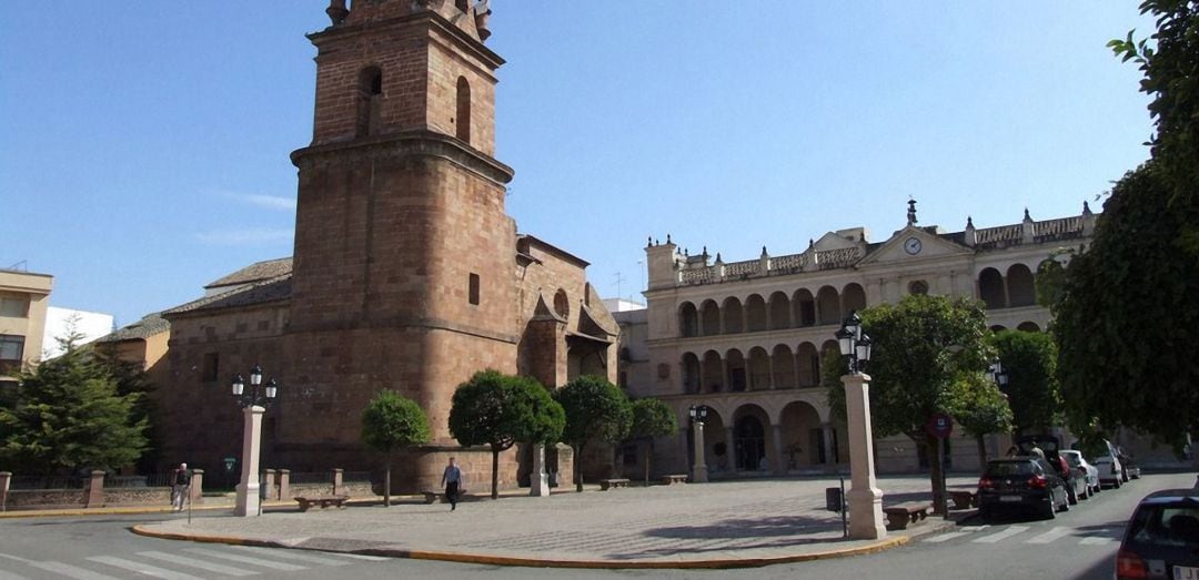 Plaza de España de Andújar.