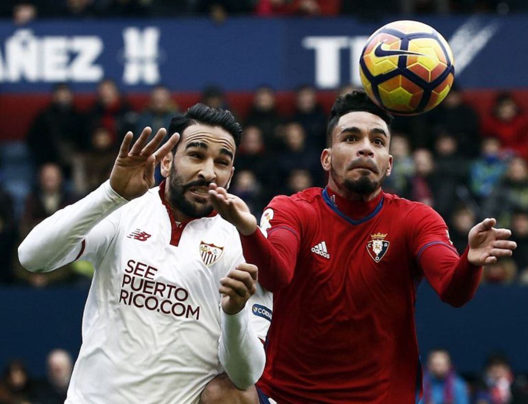 Imanol, con el Osasuna ante el Sevilla