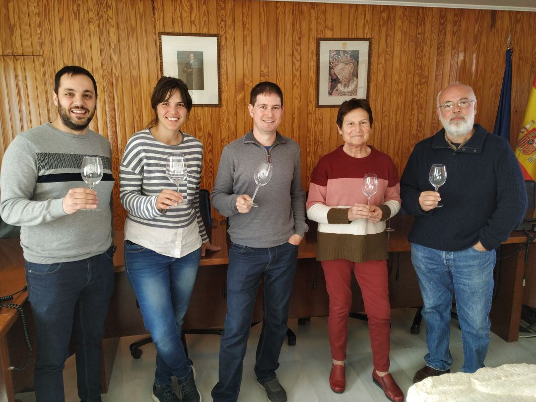 Presentación de la II Fira dels Vins de la Marina Alta. 