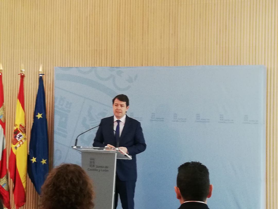 Presidente de la Junta, Alfonso Fernández Mañueco