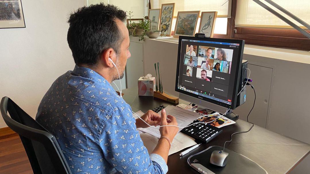 Imagen de la reunión de esta mañana