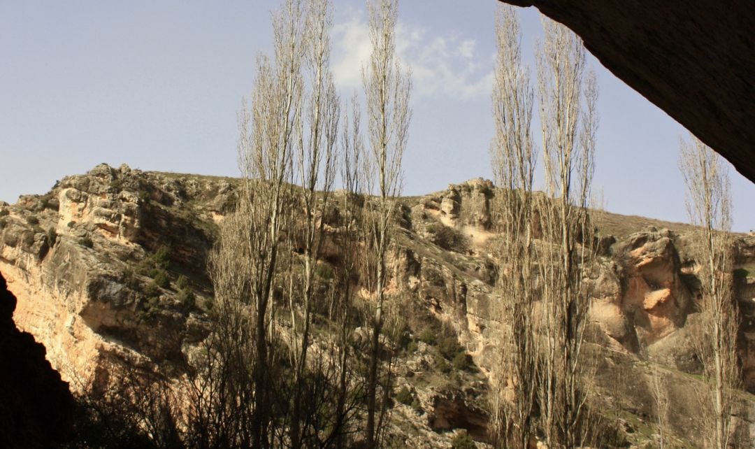 Hoz del río Gritos en Valeria (Cuenca).