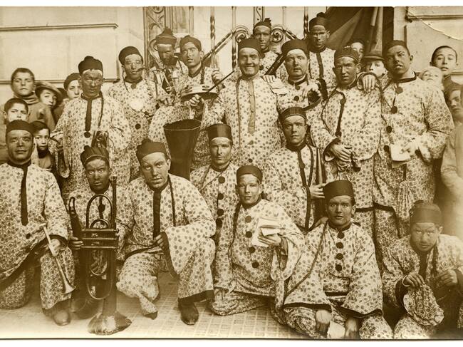 Comparsa del carnaval de Albacete. Años 30.