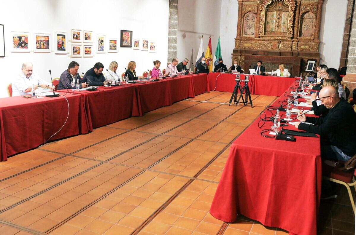 Pleno del Ayuntamiento de Teguise.