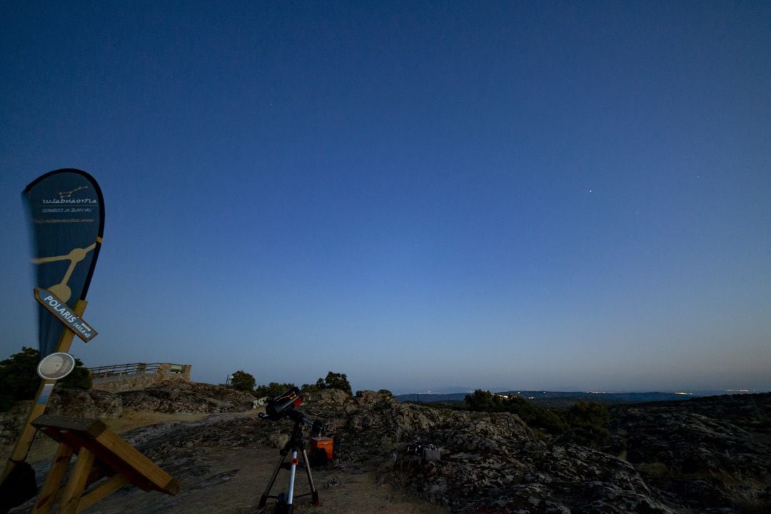 Mirador del Mingorramos, en el Parque Natural de la Sierra de Andújar.  