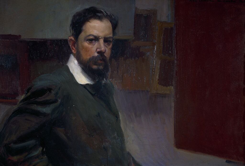 JoaquIn Sorolla (1863-1923). Spanish painter. Self-portrait, 1904. Oil on Canvas. Sorolla Museum, Madrid, Spain. (Photo by: PHAS/Universal Images Group via Getty Images)