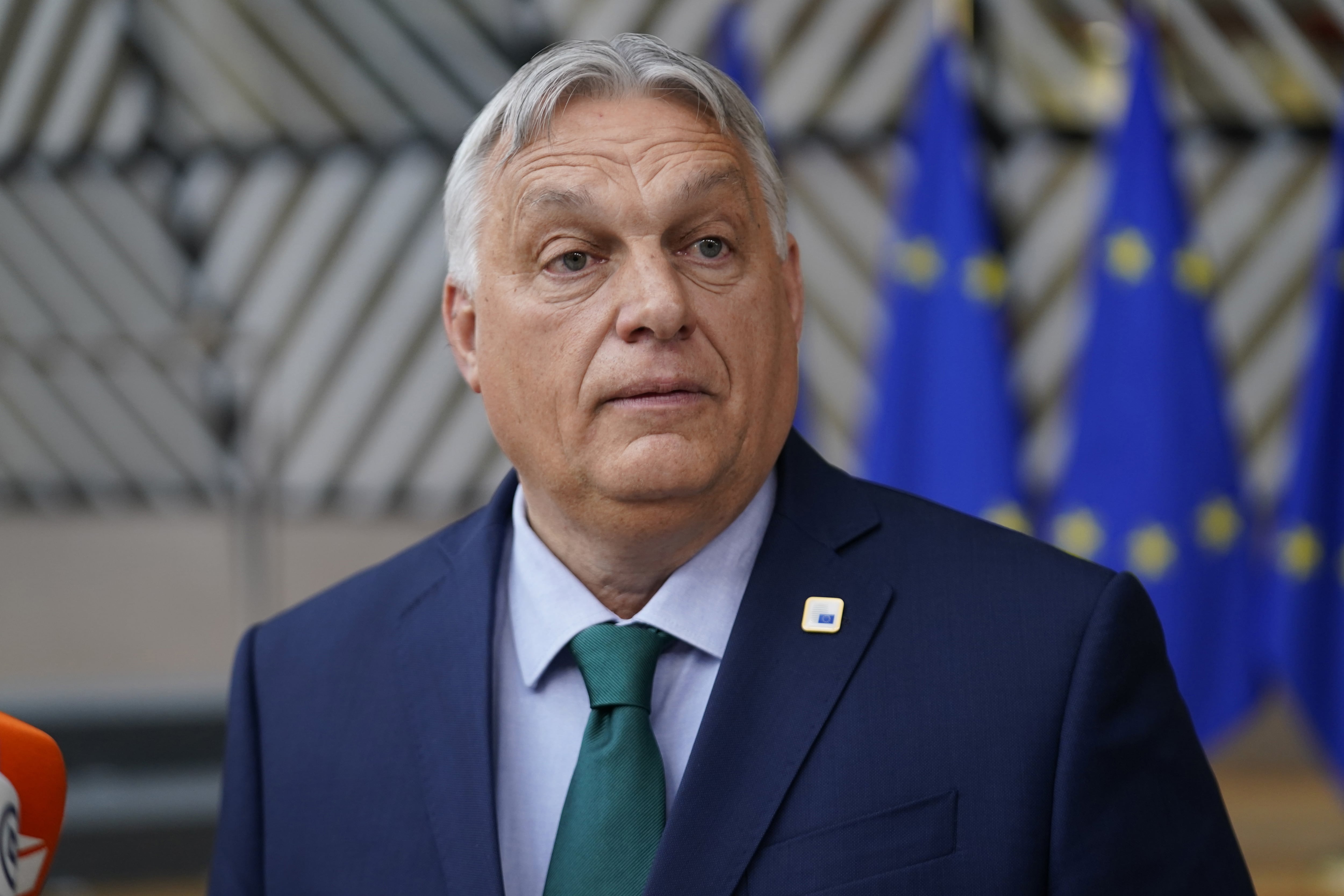 Viktor Orbán en Bruselas antes de la reunión del último Consejo Europeo a finales de junio