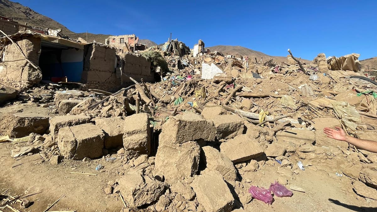 "Solo se ve devastación, pero haremos todo lo posible por encontrar supervivientes"