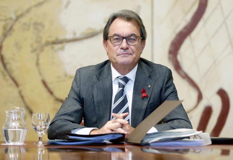 El presidente de la Generalitat en funciones, Artur Mas.