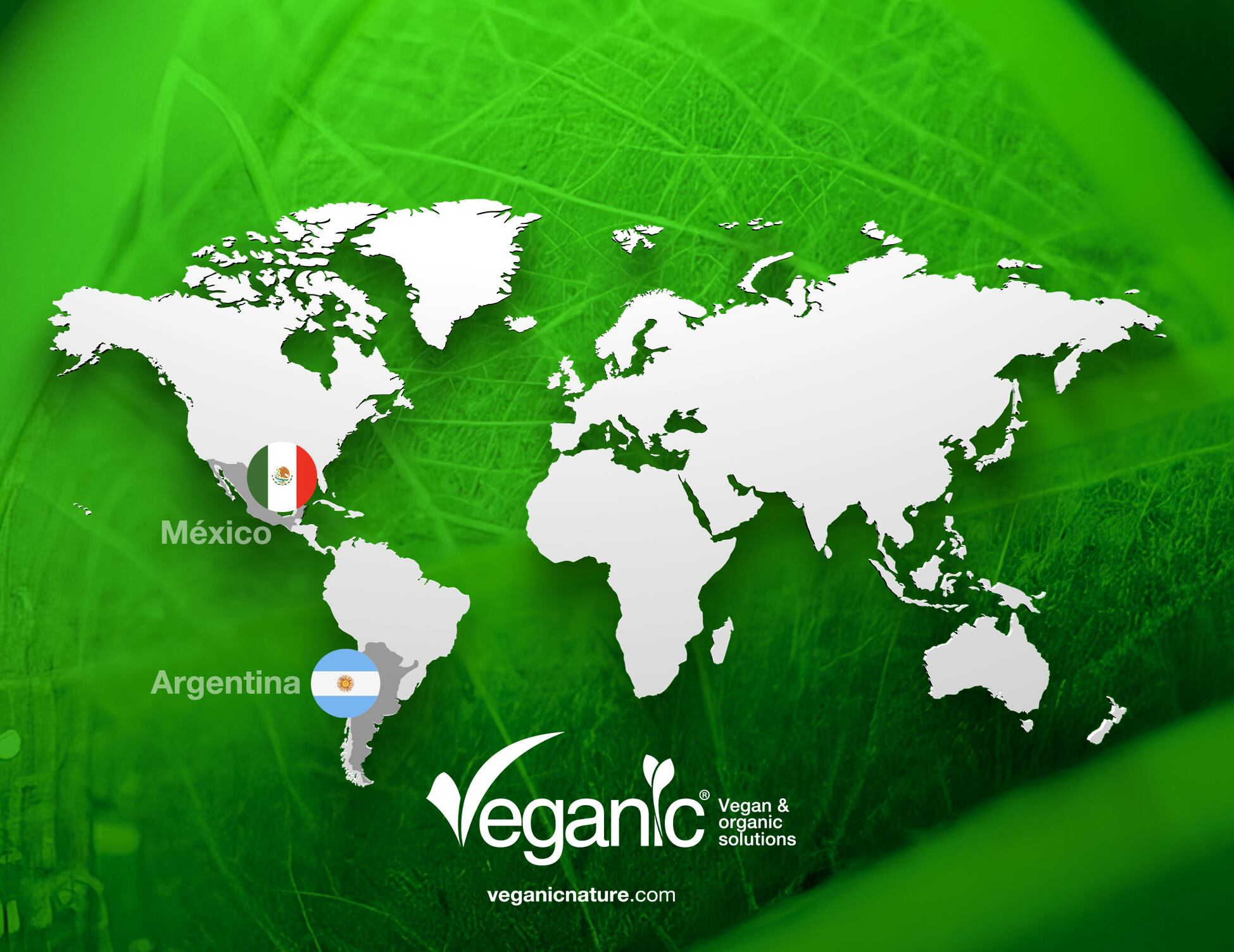 Nuevas filiales de Veganic Nature en Argentina y México