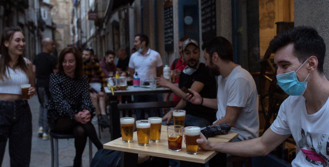 Terraza del casco vello