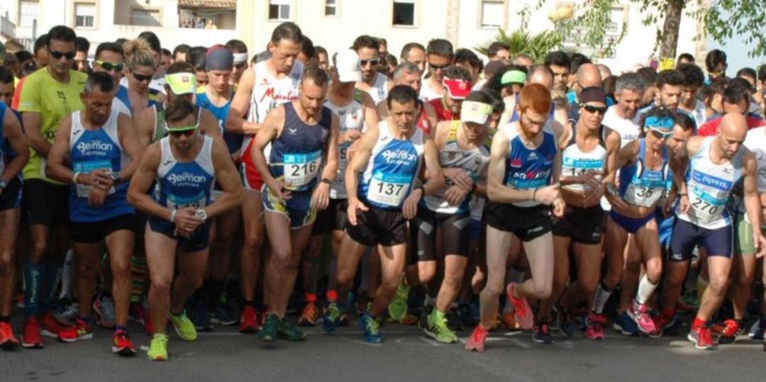 Imagen de la carrera popular de Guadalcacín celebrada el año pasado