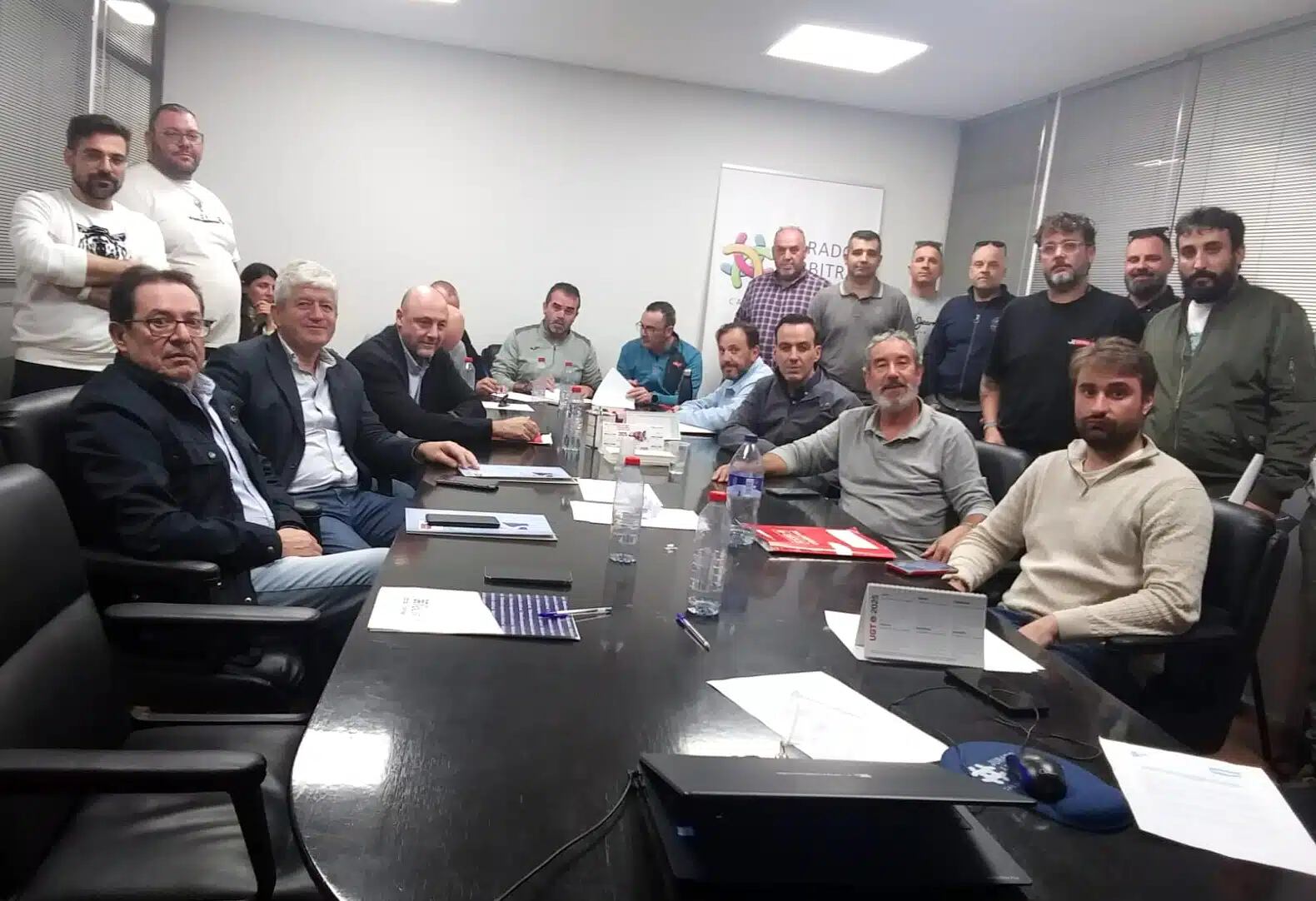 Reunión en la que se alcanzó el acuerdo sectorial