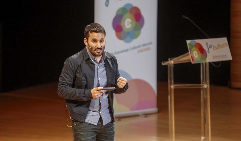 Marzà, durante la presentación del Plan Estratégico de Cultura.