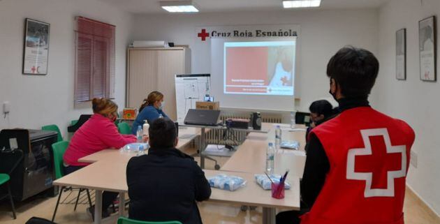 Talleres de formación de Cruz Roja.