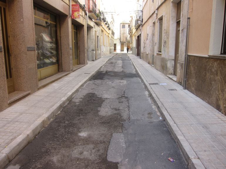 Calle Agustina de Aragón en Novelda